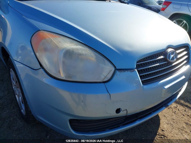 2009 Hyundai Accent 25th Anniversary/gl/gls/l მანქანა იყიდება აუქციონზე, vin: KMHCN45C79U348422, აუქციონის ნომერი: 12635443
