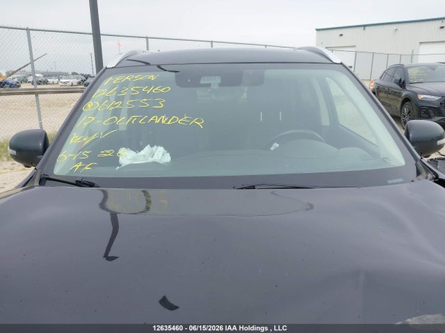 Продажа на аукционе авто 2017 Mitsubishi Outlander Gt, vin: JA4JZ4AX0HZ612553, номер лота: 12635460