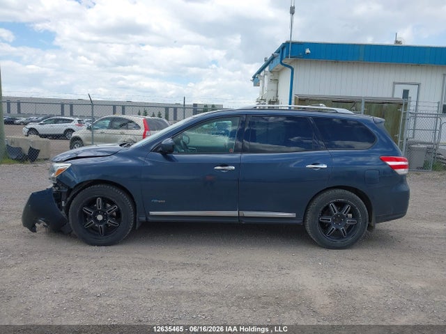 Aukcja sprzedaży 2014 Nissan Pathfinder Hybrid/sv/sl/platinum, vin: 5N1CR2MM0EC677353, numer aukcji: 12635465