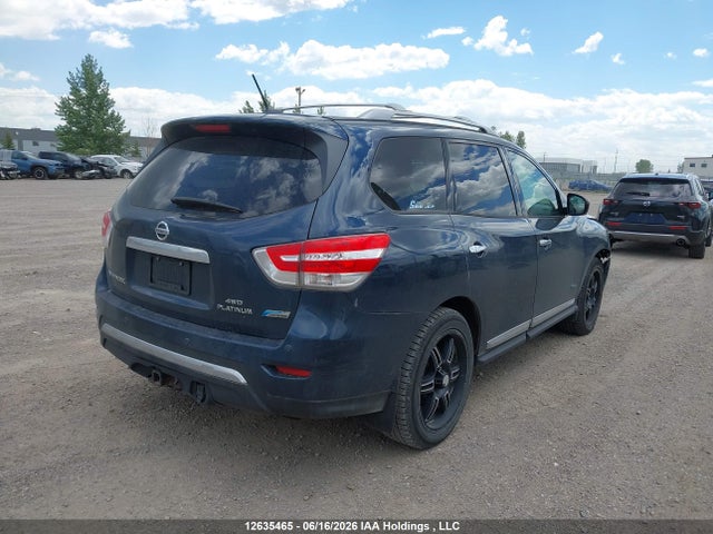Aukcja sprzedaży 2014 Nissan Pathfinder Hybrid/sv/sl/platinum, vin: 5N1CR2MM0EC677353, numer aukcji: 12635465