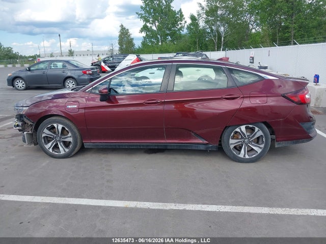 2018 Honda Clarity Touring მანქანა იყიდება აუქციონზე, vin: JHMZC5F35JC800336, აუქციონის ნომერი: 12635473