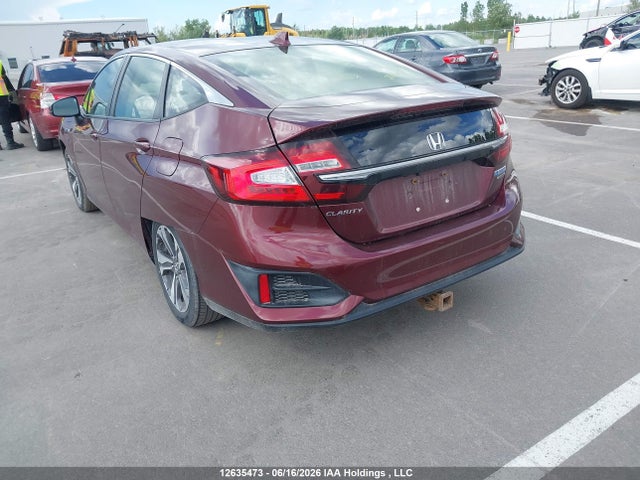 2018 Honda Clarity Touring მანქანა იყიდება აუქციონზე, vin: JHMZC5F35JC800336, აუქციონის ნომერი: 12635473
