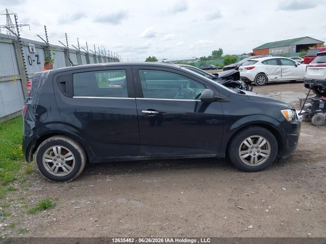 Aukcja sprzedaży 2013 Chevrolet Sonic Lt, vin: 1G1JC6EH1D4186037, numer aukcji: 12635482
