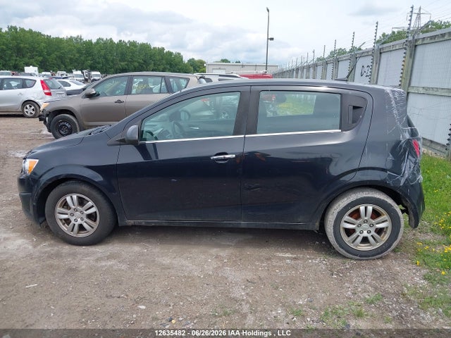 Aukcja sprzedaży 2013 Chevrolet Sonic Lt, vin: 1G1JC6EH1D4186037, numer aukcji: 12635482