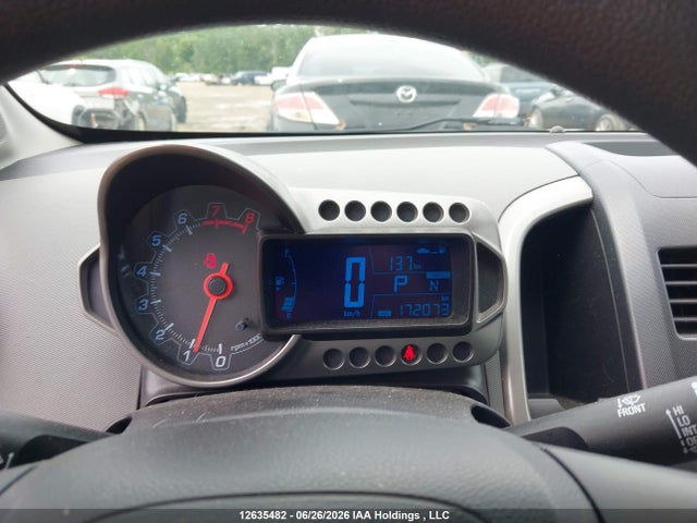 Aukcja sprzedaży 2013 Chevrolet Sonic Lt, vin: 1G1JC6EH1D4186037, numer aukcji: 12635482