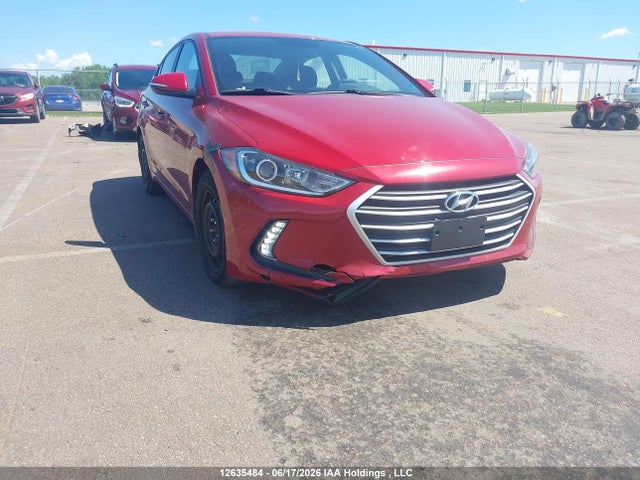 12635484 :رقم المزاد ، KMHD84LF1JU453633 vin ، 2018 Hyundai Elantra Gl مزاد بيع