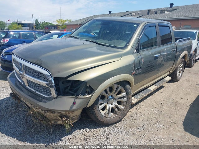 Продажа на аукционе авто 2013 Ram 1500 Longhorn, vin: 1C6RR7PT3DS586393, номер лота: 12635489