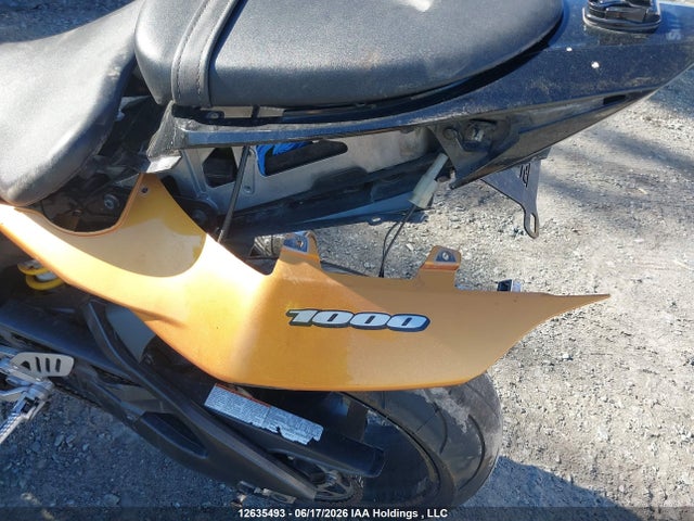 Aukcja sprzedaży 2008 Suzuki Gsx-r1000, vin: JS1GT77A782107053, numer aukcji: 12635493