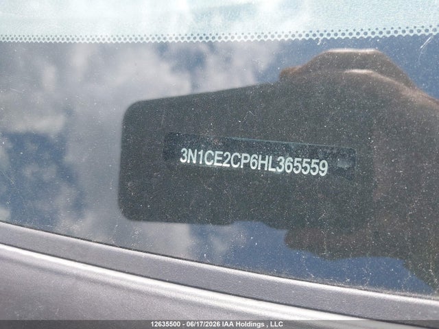 Продажа на аукционе авто 2017 Nissan Versa Note S/s Plus/sv/sl/sr, vin: 3N1CE2CP6HL365559, номер лота: 12635500