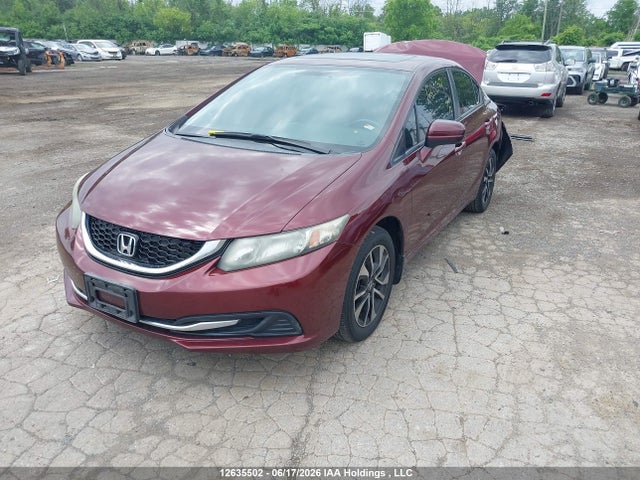 Honda Civic Lx 2015 2HGFB2F59FH019395 Image 2