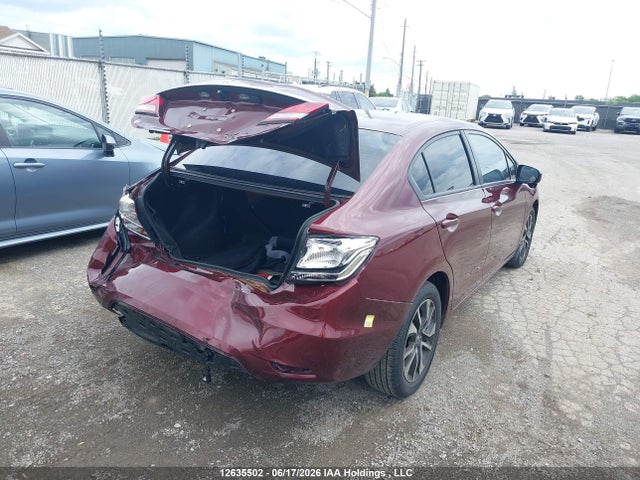 Honda Civic Lx 2015 2HGFB2F59FH019395 Image 4