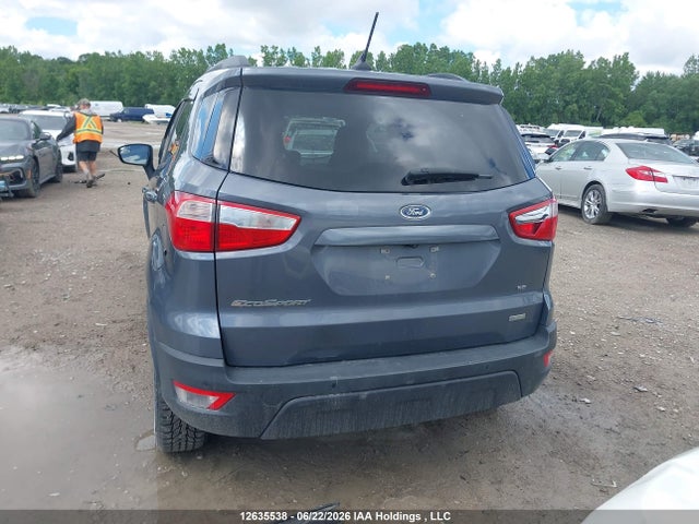 12635538 :رقم المزاد ، MAJ3P1TE6JC226202 vin ، 2018 Ford Ecosport Se مزاد بيع