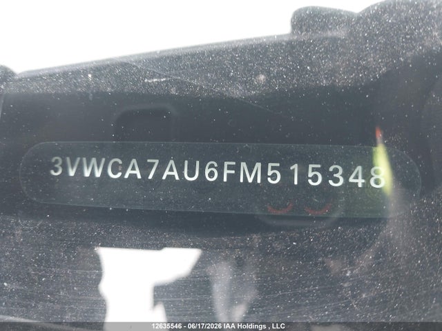 3VWCA7AU6FM515348 Volkswagen Golf Sportwagen Tdi S/tdi Se/tdi Sel