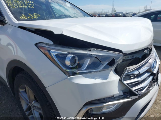 2018 Hyundai Santa Fe Sport მანქანა იყიდება აუქციონზე, vin: 5NMZUDLB0JH086864, აუქციონის ნომერი: 12635553