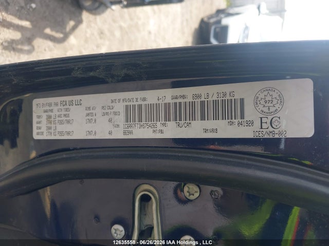 RAM 1500 St 2017 1C6RR7FT3HS754265 Image 17