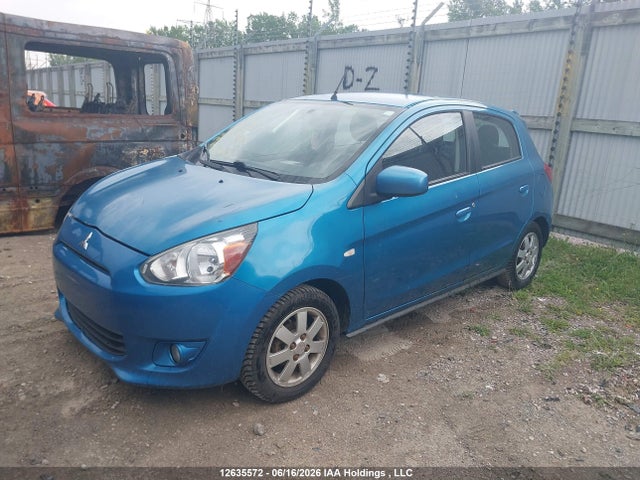 12635572 :رقم المزاد ، ML32A4HJXEH000884 vin ، 2014 Mitsubishi Mirage Se مزاد بيع
