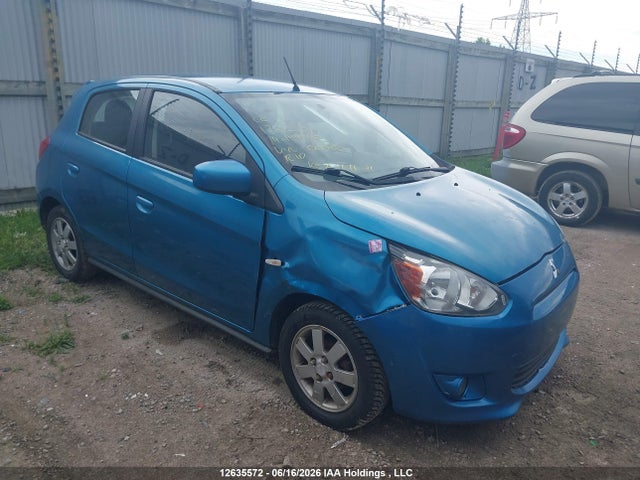 2014 Mitsubishi Mirage Se მანქანა იყიდება აუქციონზე, vin: ML32A4HJXEH000884, აუქციონის ნომერი: 12635572