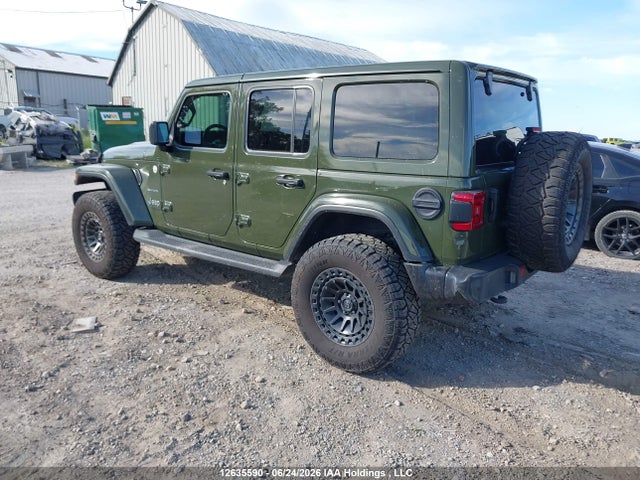 12635590 :رقم المزاد ، 1C4HJXEN2MW579587 vin ، 2021 Jeep Wrangler Unlimited Sahara مزاد بيع