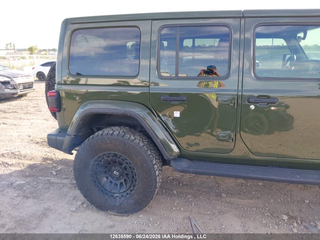 12635590 :رقم المزاد ، 1C4HJXEN2MW579587 vin ، 2021 Jeep Wrangler Unlimited Sahara مزاد بيع