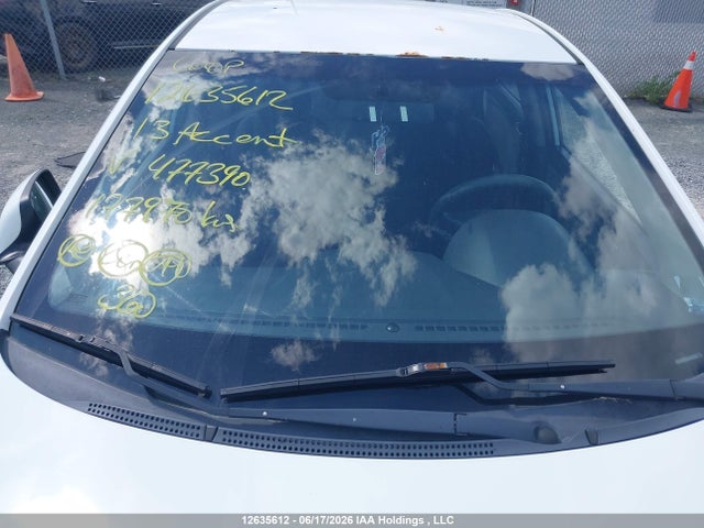 Продаж на аукціоні авто 2013 Hyundai Accent Gl, vin: KMHCT4AEXDU477390, номер лоту: 12635612