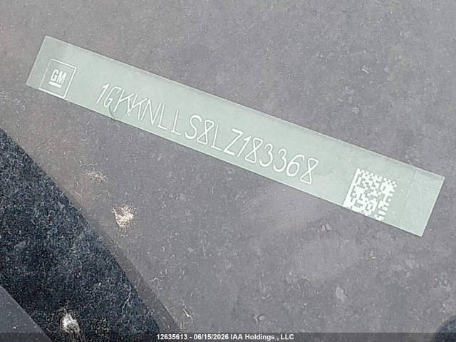 12635613 :رقم المزاد ، 1GKKNLLS8LZ183368 vin ، 2020 Gmc Acadia At4 مزاد بيع