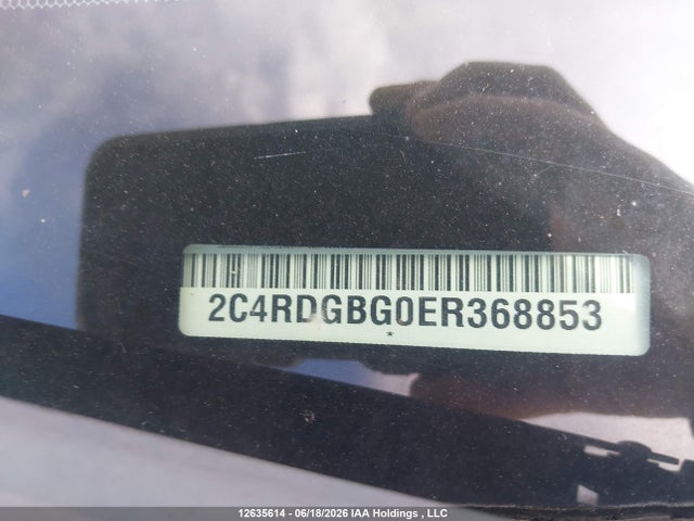2C4RDGBG0ER368853 Dodge Grand Caravan Se