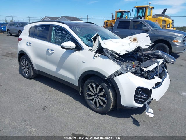 2018 Kia Sportage Ex/ex Premium/ex Tech მანქანა იყიდება აუქციონზე, vin: KNDPNCAC0J7346715, აუქციონის ნომერი: 12635625