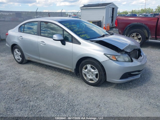 2013 Honda Civic Lx მანქანა იყიდება აუქციონზე, vin: 2HGFB2F47DH015172, აუქციონის ნომერი: 12635642