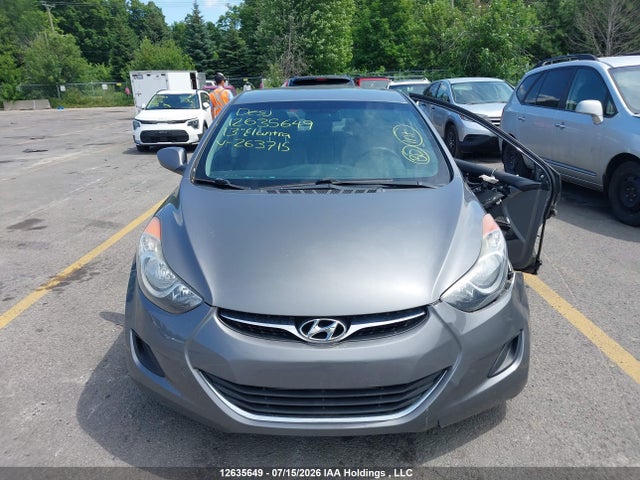 12635649 :رقم المزاد ، 5NPDH4AEXDH263715 vin ، 2013 Hyundai Elantra Gls/limited مزاد بيع