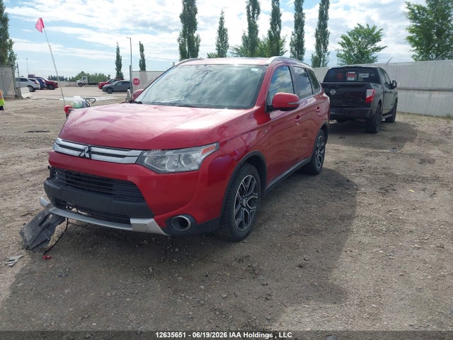 12635651 :رقم المزاد ، JA4JZ4AX8FZ602382 vin ، 2015 Mitsubishi Outlander Gt مزاد بيع