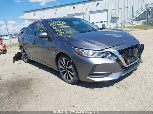 2022 Nissan Sentra Sv მანქანა იყიდება აუქციონზე, vin: 3N1AB8CV1NY210238, აუქციონის ნომერი: 12635688