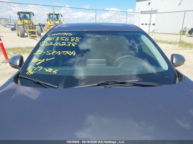 3N1AB8CV1NY210238 Nissan SENTRA SV