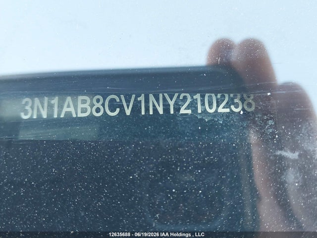 3N1AB8CV1NY210238 Nissan SENTRA SV