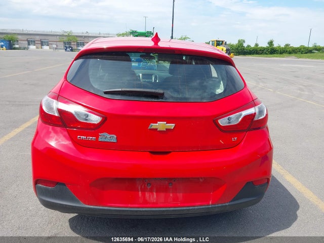 12635694 :رقم المزاد ، 3G1BE6SM7HS538530 vin ، 2017 Chevrolet Cruze Lt مزاد بيع