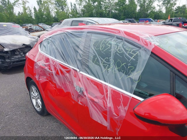 12635694 :رقم المزاد ، 3G1BE6SM7HS538530 vin ، 2017 Chevrolet Cruze Lt مزاد بيع