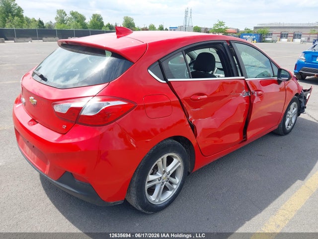 12635694 :رقم المزاد ، 3G1BE6SM7HS538530 vin ، 2017 Chevrolet Cruze Lt مزاد بيع
