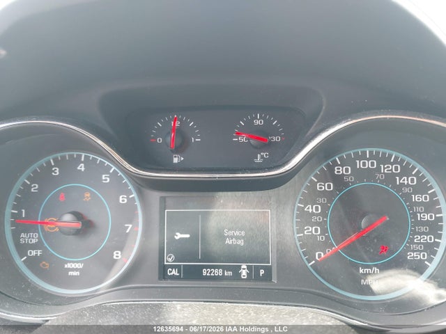 12635694 :رقم المزاد ، 3G1BE6SM7HS538530 vin ، 2017 Chevrolet Cruze Lt مزاد بيع