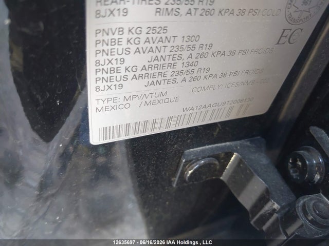 WA12AAGU9T2006130 Audi Q5