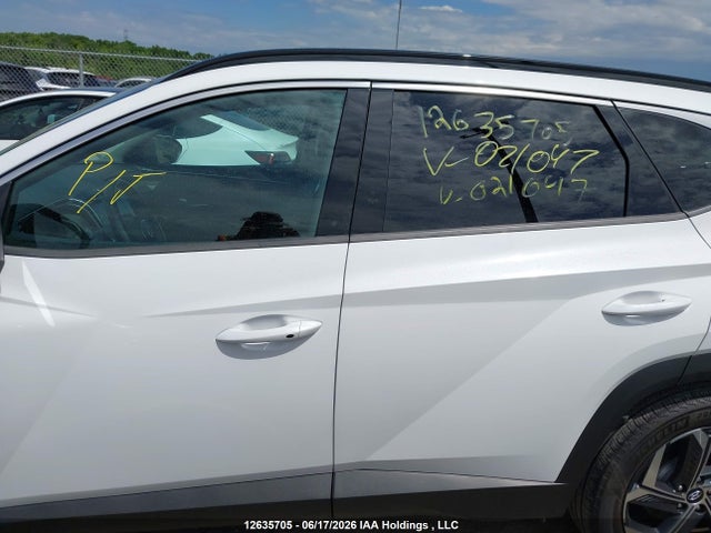 2022 Hyundai Tucson Luxury Hybrid Awd მანქანა იყიდება აუქციონზე, vin: KM8JCCA18NU021047, აუქციონის ნომერი: 12635705