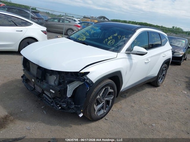 2022 Hyundai Tucson Luxury Hybrid Awd მანქანა იყიდება აუქციონზე, vin: KM8JCCA18NU021047, აუქციონის ნომერი: 12635705