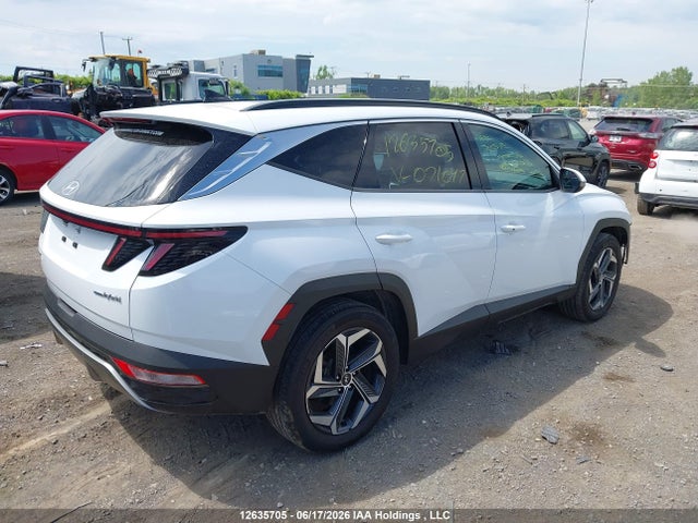 2022 Hyundai Tucson Luxury Hybrid Awd მანქანა იყიდება აუქციონზე, vin: KM8JCCA18NU021047, აუქციონის ნომერი: 12635705