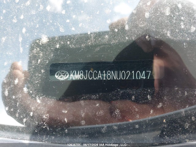 2022 Hyundai Tucson Luxury Hybrid Awd მანქანა იყიდება აუქციონზე, vin: KM8JCCA18NU021047, აუქციონის ნომერი: 12635705