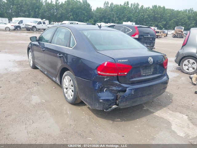 Продажа на аукционе авто 2014 Volkswagen Passat 1.8 Tsi Trendline, vin: 1VWAS7A39EC103677, номер лота: 12635706