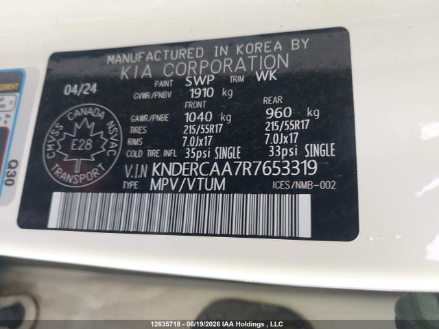 KIA SELTOS EX 2024 KNDERCAA7R7653319 Image 18