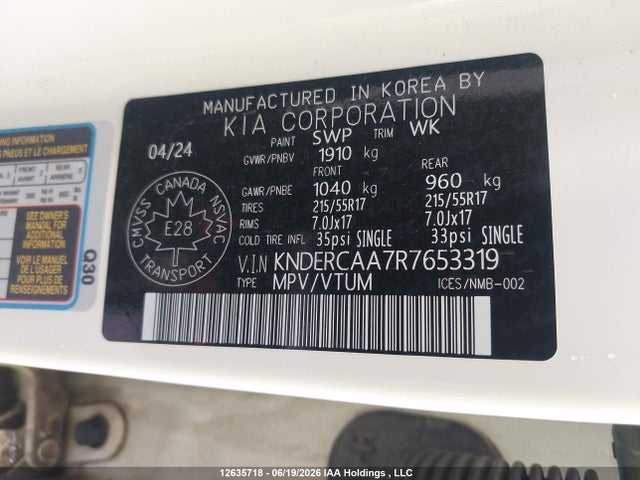 KIA SELTOS EX 2024 KNDERCAA7R7653319 Image 19