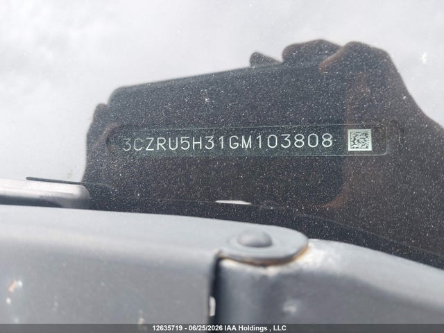 3CZRU5H31GM103808 Honda HR-V LX