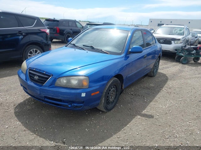 2004 Hyundai Elantra Gls/gt მანქანა იყიდება აუქციონზე, vin: KMHDN45D64U879696, აუქციონის ნომერი: 12635725