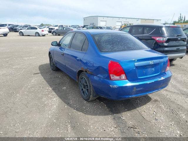 2004 Hyundai Elantra Gls/gt მანქანა იყიდება აუქციონზე, vin: KMHDN45D64U879696, აუქციონის ნომერი: 12635725
