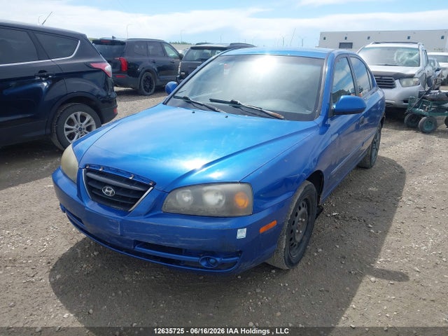 2004 Hyundai Elantra Gls/gt მანქანა იყიდება აუქციონზე, vin: KMHDN45D64U879696, აუქციონის ნომერი: 12635725