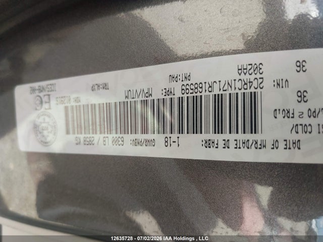 Chrysler Pacifica Hybrid Limited 2018 2C4RC1N71JR168599 Image 9